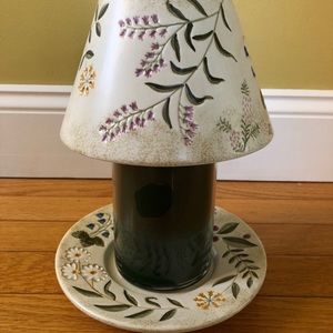 Yankee Candle Plate and Shade
